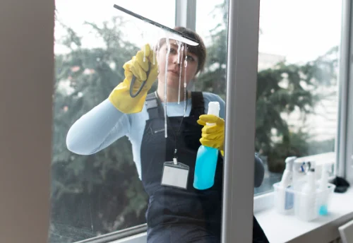 Nettoyage de vitres intérieures et extérieures à Cébazan